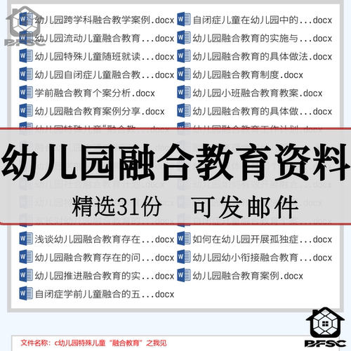 幼儿园融合教育实施方案gh模板制度融合教育具体做法实践探究资料