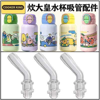炊大皇儿童双饮保温杯吸管嘴配件