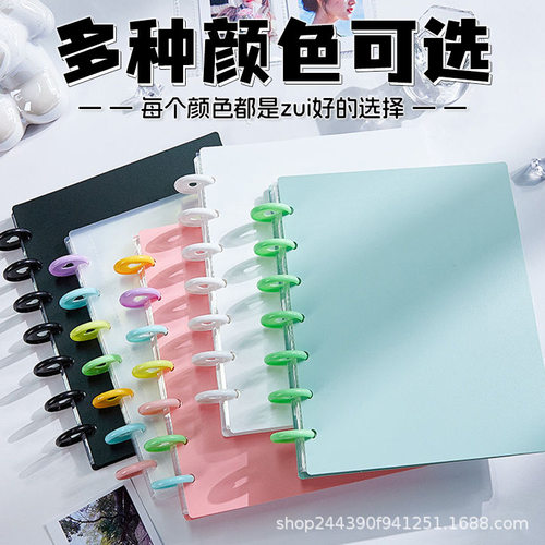 蘑菇扣卡册四宫格活页3寸拍立得