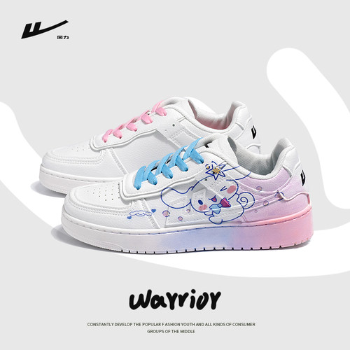 回力小白鞋DIY手绘大耳狗