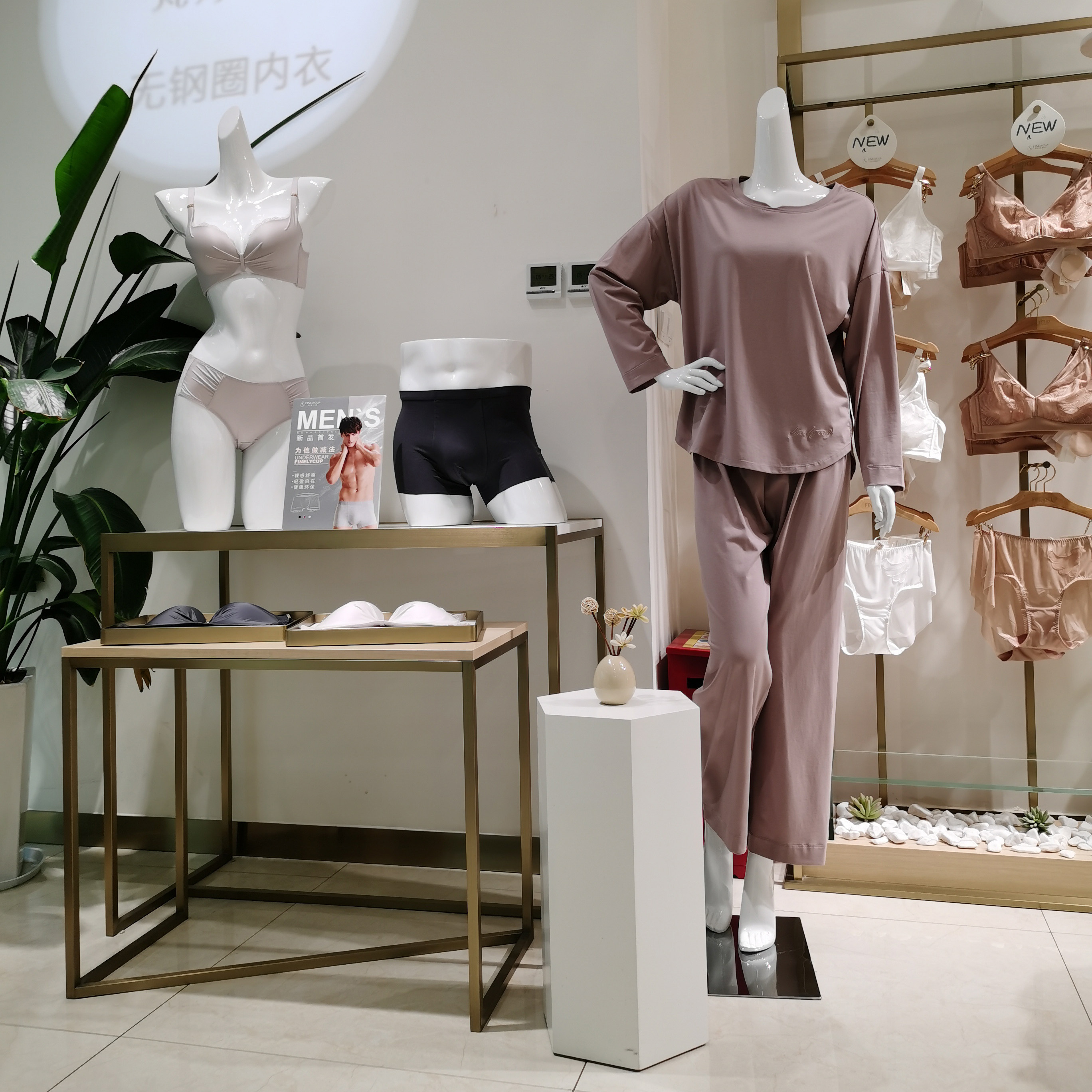 内衣店文胸内裤泳装橱窗展示模特道具男女半身全身性感模特组合金