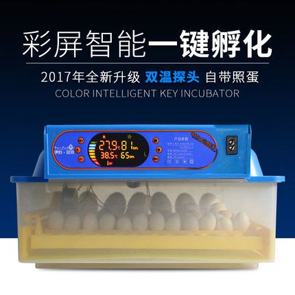 全自动孵化器6枚9枚60型家用微型孵蛋器鸡鸭鹅鸽子鸟蛋家禽孵化机