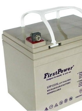 FirstPower一电蓄电池LFP1233储能12V33AH铅酸直流屏蓄电池