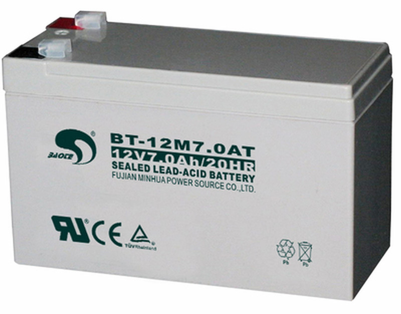 赛特密封式铅酸蓄电池BT-12M7AC免维护 12V7AH蓄电池正品包邮