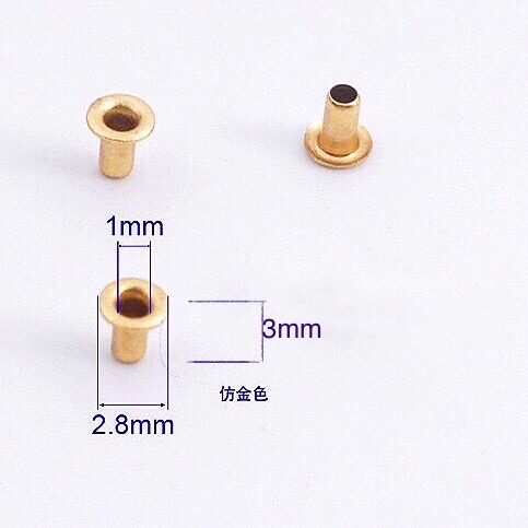 1mm气眼 迷你鸡眼最小号 bjd小布ob1112分娃娃衣辅料手工diy扣子