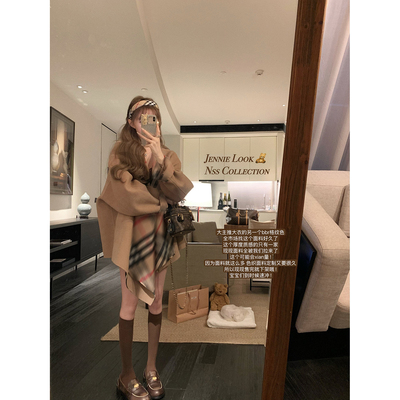 NSSCOLLECTION宽松咖色外套