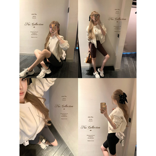 NSSCOLLECTION质感棒球服外套