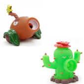 植物大战僵尸散装 玩具椰子炮仙人掌海盗加农炮儿童玩具