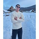 原版3D绞花浮雕针织毛衣A312-9696P75，男装针织衫/毛衣，电商A312