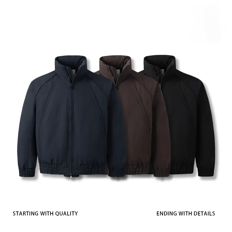 原版 90白鸭绒夹克立领保暖外套3771P240，男装夹克，电商A312