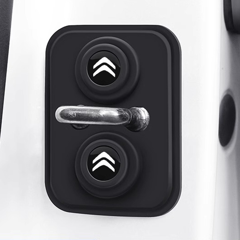 雪铁龙车门减震缓冲垫C6 C5 C3 C2爱丽舍世嘉云逸门C4L锁扣保护盖