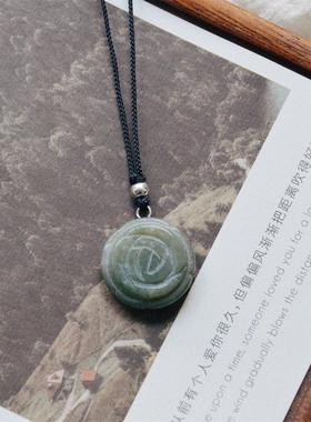 闺蜜款天然玛瑙玫瑰项链