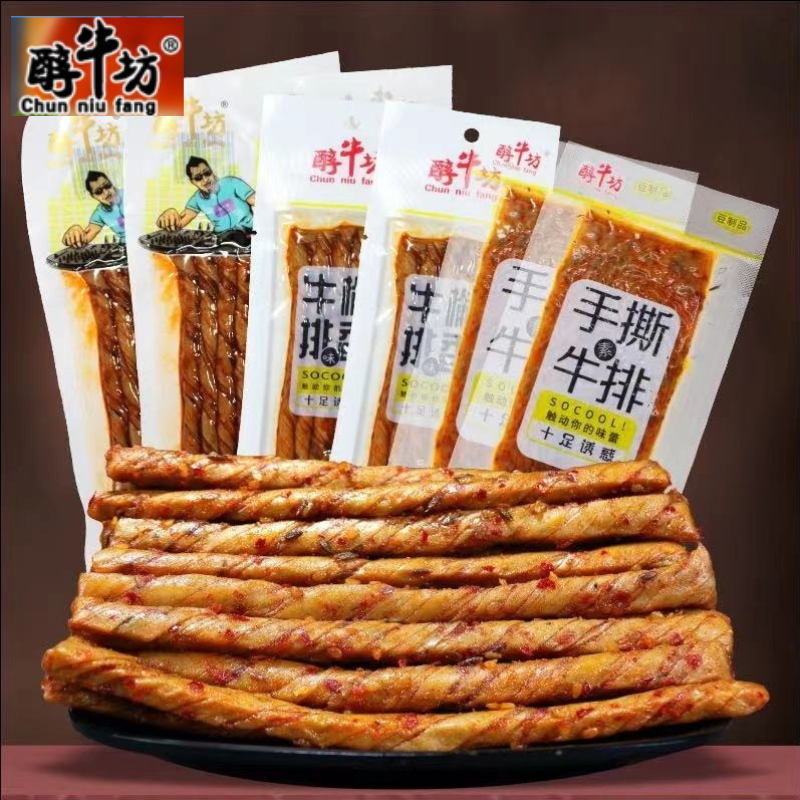 醇牛坊面筋怀旧儿时辣条8090休闲