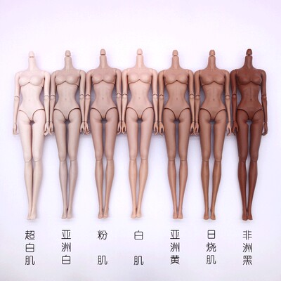 中国梦凡娃娃素体12点位超模关节