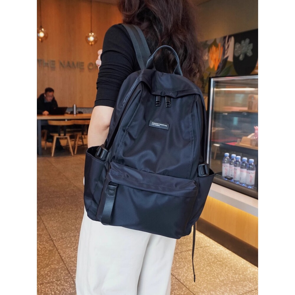 法国ZAMP双肩包女2025新款大容量轻便牛津布旅行包潮女百搭电脑包