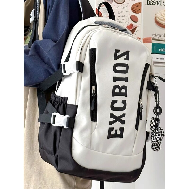 法国ZAMP高中生书包大学生背包高颜值大容量男双肩包男生肩包女生