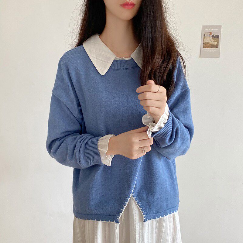 交叉设计哺乳衣产后喂奶衣