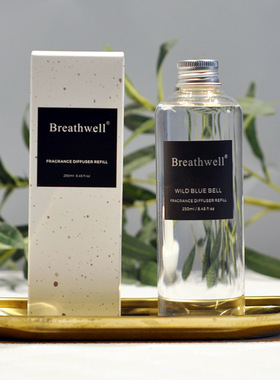 zoland藤条香薰补充液空气breathwell清新除臭剂挥发无火香氛室内