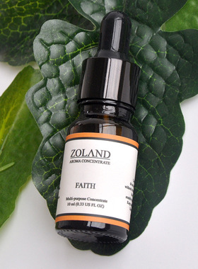 zoland白茶蓝风铃10ml滴管香薰精油加湿器香薰机可用水溶性精油