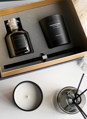 zoland无火香薰蜡烛套装生日教师酒店摆件香氛Breathwell伴手礼盒