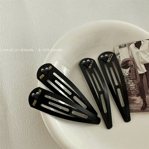 超大只黑磨砂大BB夹发夹