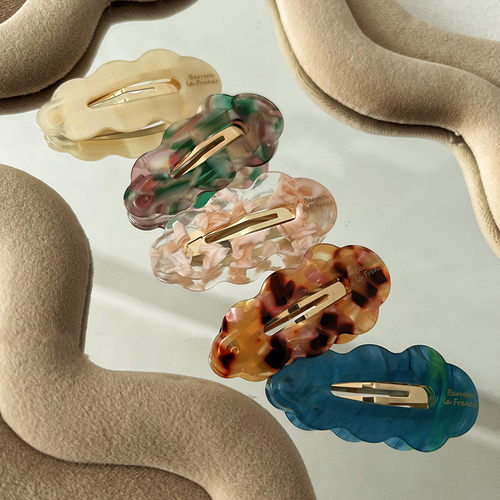 醋酸小清新BB夹网红叶子发夹