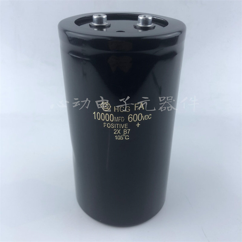 原装进口日立 600v10000uf 高压逆变器储能螺丝脚电解电容 现货