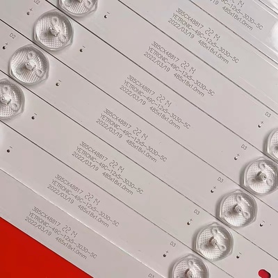 拼接屏LTY490FHB-NV0灯条YETRONIC-49C-12*5-3030-5C液晶监控器