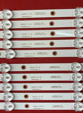 适用飞利浦49PUS7503/12液晶灯条LB49021 LB49023 V1_00灯条背光