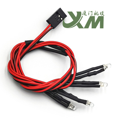 1/18仿真攀爬车大灯TRX4-M 车头 白灯车尾红灯 前后LED大灯升级件