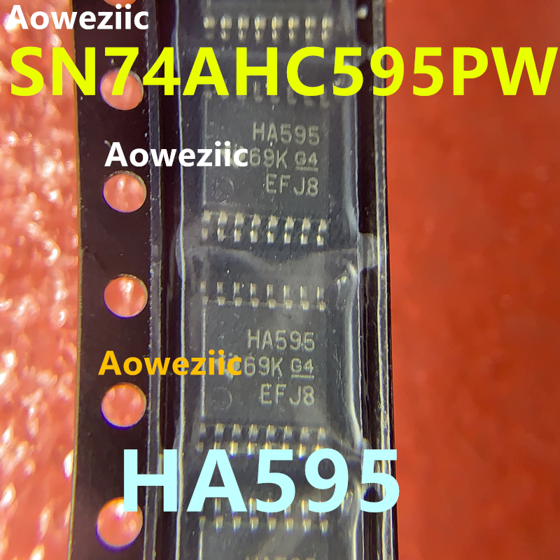 10个 SN74AHC595PWR 丝印 HA595 TSSOP-16 逻辑IC移位寄存器 全新