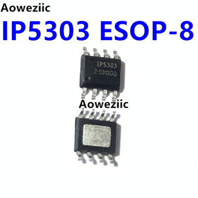 10个 IP5303 SOP-8-EP 1.2A充电1.0A放电高集成度移动电源SOC全新