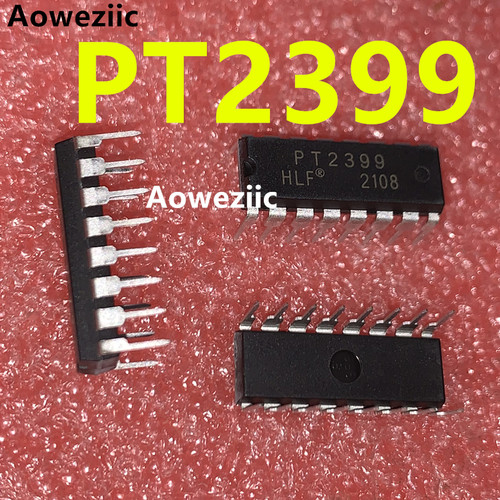 PT2399 通用 CD2399GP 音频数字混响电路IC 直插DIP-16 全新国产