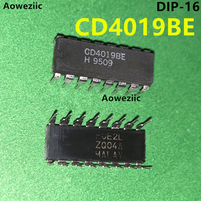 10个 CD4019BE DIP-16 直插 CD4019 双4 输入端与非门逻辑门 全新