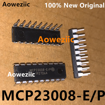 MCP23008-E/P DIP-18直插 接口芯片输入/输出扩展器芯片 原装正品