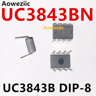 UC3843B 直插DIP-8 电流模式PWM调制控制器芯片IC UC3843BN 全新