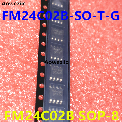 10个 FM24C02B-SO-T-G FM24C02B SOP8 全新原装 串行EEPROM存储器