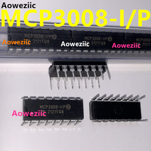 MCP3008-I/P 直插 DIP-16 SPI串行接口IC模数转换器芯片 全新原装
