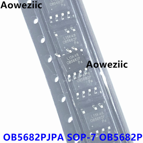 10个 OB5682PJPA SOP-7 OB5682P 侧调节离线LED照明电源开关 原装