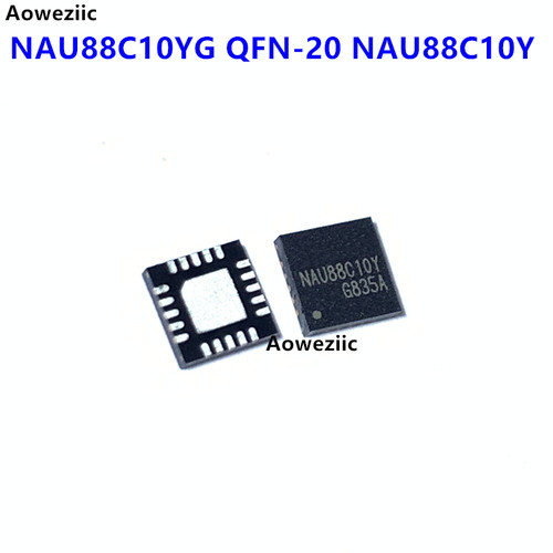 NAU88C10YG QFN-20扬声器驱动立体声音音频编解码器芯片NAU88C10Y