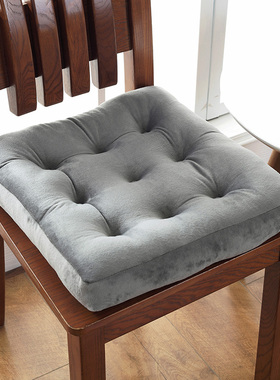 毛绒坐垫椅垫餐椅垫学生椅子坐垫汽车座垫网吧棋牌室办公室冬季