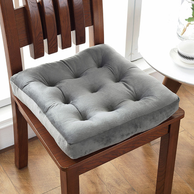 毛绒坐垫椅垫汽车网吧棋牌室冬季