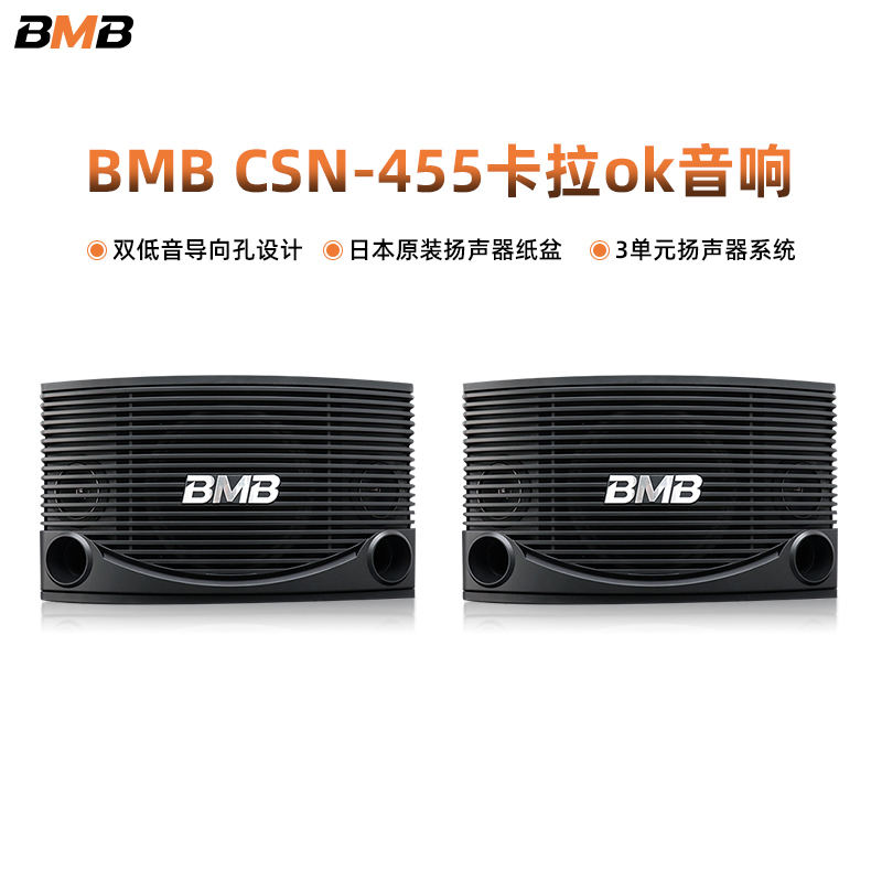 BMB CSN455音响家庭ktv家用客厅卡拉ok套装影院酒吧音箱