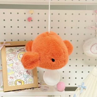 新款可爱卡通金鱼小吊灯不插电家居氛围灯护眼学习宿舍房间小夜灯