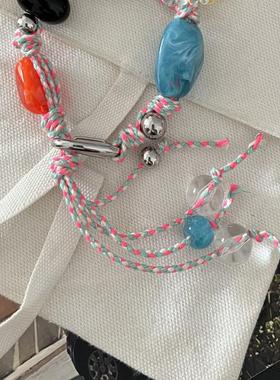 原创设计冰镇水果捞 夏日氛围多功能手链