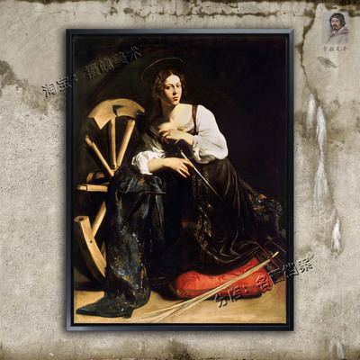 亚历山大港的圣凯瑟琳 Saint Catherine of Alexandria 古典名画