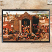 Christ Temple Driving 驱逐商人 Traders from 文艺复兴装 饰油画