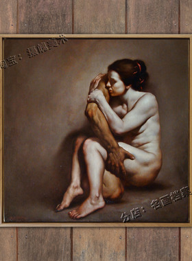 赫克托尔和安德洛玛克 ettore e andromaca copia 新古典油画复古