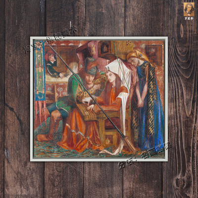 七塔曲 The Tune of Seven Towers 七塔之调 泰特现代油画罗塞蒂