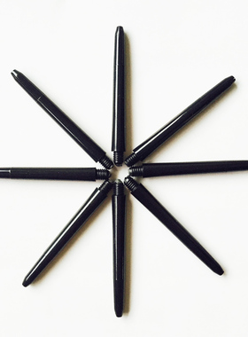 包邮30个尼龙飞镖杆配件耐摔尾翼飞镖叶2BA标准螺旋可配软式镖